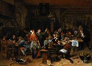 Jan Steen A company celebrating the birthday of Prince William III painting